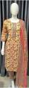 latest cotton fabric printed kurti pant and dupatta set  thumb 11