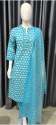 latest cotton fabric printed kurti pant and dupatta set  thumb 7