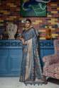  Latest zari weaving pattern Banarasi  saree thumb 5