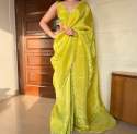 lime-green-tissue-saree
