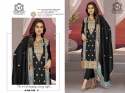 MARYAMâ€™S Launching Chinon Silk Embroidery Work pakistani suit thumb 1