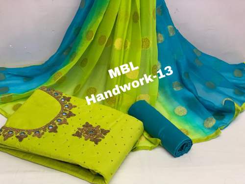  Modal Chanderi Cotton dress matirial