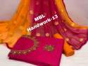  Modal Chanderi Cotton dress matirial thumb 3