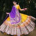 navratri special Butter Silk  Digital Print Lehenga Choli Dupatta  set thumb 2
