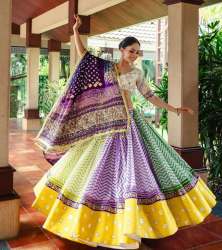 Navratri special new designer printed lehenga choli