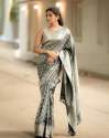 new ALMAARI lunch Zari work traditional Banarasi Soft Silk Saree thumb 1