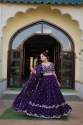 New And Classical Designer Faux Blooming Lehenga Choli With Dupatta Set thumb 2