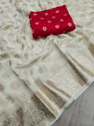 New Arrival Viscose Georgette Saree