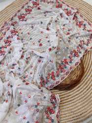 New arrivals Georgette chikankari saree