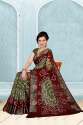 New Bandhani  Saree thumb 5