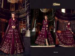 New Collection Embroidery Work Semi Stitch Suit