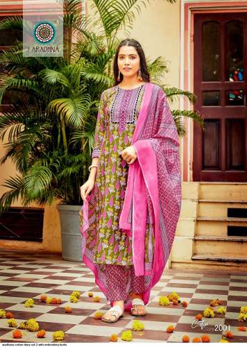 New Collection Ladies Aradhana Embroidery Kurti