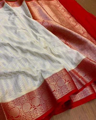 new collection of Kanchipuram silk saree with double sari