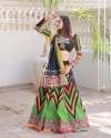 New Launching Digital Print Muslin Cotton Lehenga Choli thumb 2