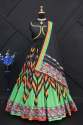 New Launching Digital Print Muslin Cotton Lehenga Choli thumb 4