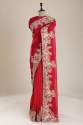 New Launching Jimmy Chu Multi Thread Embroidery Saree thumb 1