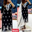 New Launching Rayon Embroidery work  Kurti Pent with Dupatta Set thumb 10