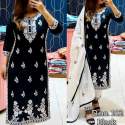 New Launching Rayon Embroidery work  Kurti Pent with Dupatta Set thumb 5