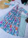 New Summer special Cotton Digital Printed kurti pant dupatta set thumb 1