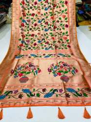New Superhit Design Launching Banarasi Soft Silk Paithani Saree 