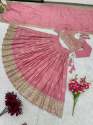 New Wedding Collection With Full  Chinon Silk Heavy Lehenga Choli  thumb 1