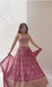 New Wedding Collection With Full  Chinon Silk Heavy Lehenga Choli  thumb 2