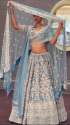 Newly Launched Faux Georgette Lehenga With Embroidery Sequins Work  thumb 1