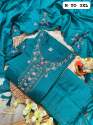 Newly Launched Wedding Style Hand Work Kurti With Dupatta Pents Set  thumb 7