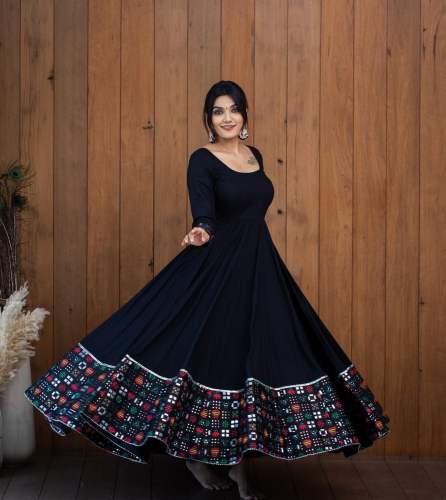 Our New Printed Rayon With Digital Print gown