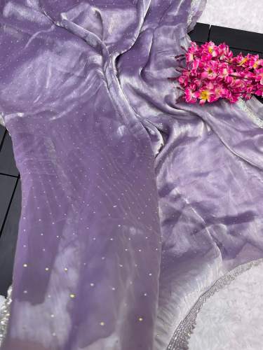 Party Wear Collection Of Pure Burberry Silk Saree