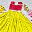 Party Wear Kids Viscose Lehenga Choli For Kids Girl  thumb 2