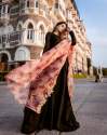 party wear Organza fabric gown with dupatta  thumb 4