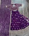 Premium Designer Lehenga With Sequins And Thread Embroidered Work thumb 2