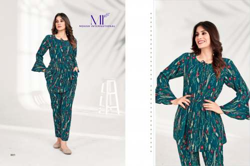 PREMIUM RIYON EXPORT QUALITY WESTERN co ord set
