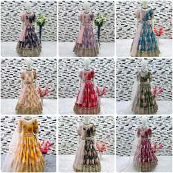  Presenting Heavy Fox Georgette Gown 