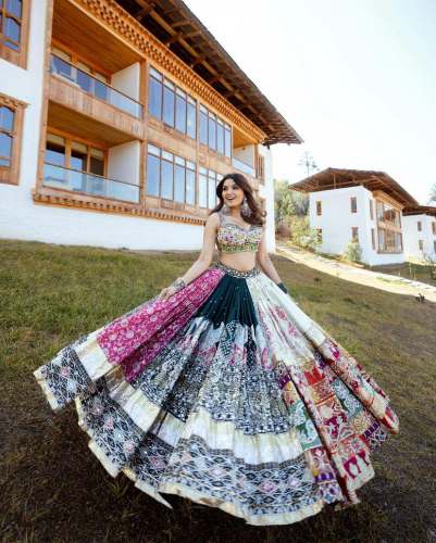Presenting new designer printed lehenga choli