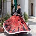 Printed And Mirror Work Lehenga Choli For Navratri  thumb 3