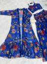 Printed Georgette Lehenga With Georgette Shrug thumb 3