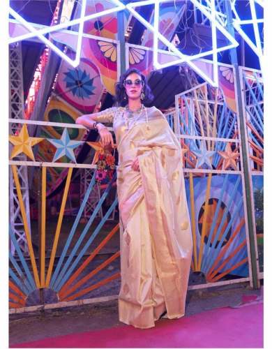 Pure Handloom Soft Banarasi Silk  Saree