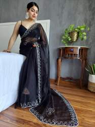 Pure metallic jari handcrafted Silk Saree