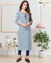 Rajnandini Trendy printed kurti in Jaipuri prints thumb 8