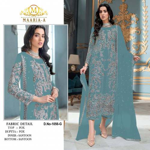 Ramzan Special Heavy  Pakistani Suit With Stone Work