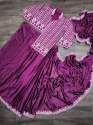 Rangoli present Blooming Rangoli Silk saree with Jacket thumb 3