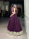 Rayon Plain Lehenga and Gamthi Work Blouse for Navratri  thumb 9
