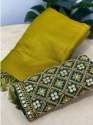 rich pallu jacquard work soft silk saree thumb 11