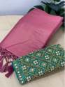 rich pallu jacquard work soft silk saree thumb 13