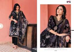 Shivali elegance Organza fabric  kurta pant  dupatta set