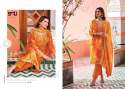 Shivali elegance Organza fabric  kurta pant  dupatta set thumb 4
