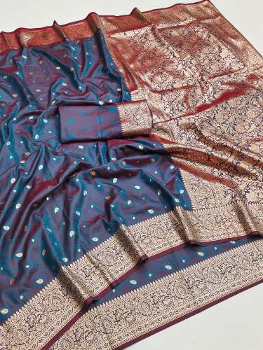 Beautiful Soft And pure banarasi silk saree