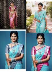 Soft Silk 3082 - Soft Lichi Silk Saree